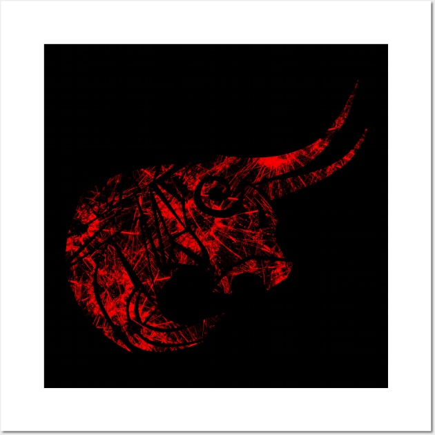 New taurus zodiac design Wall Art by INDONESIA68